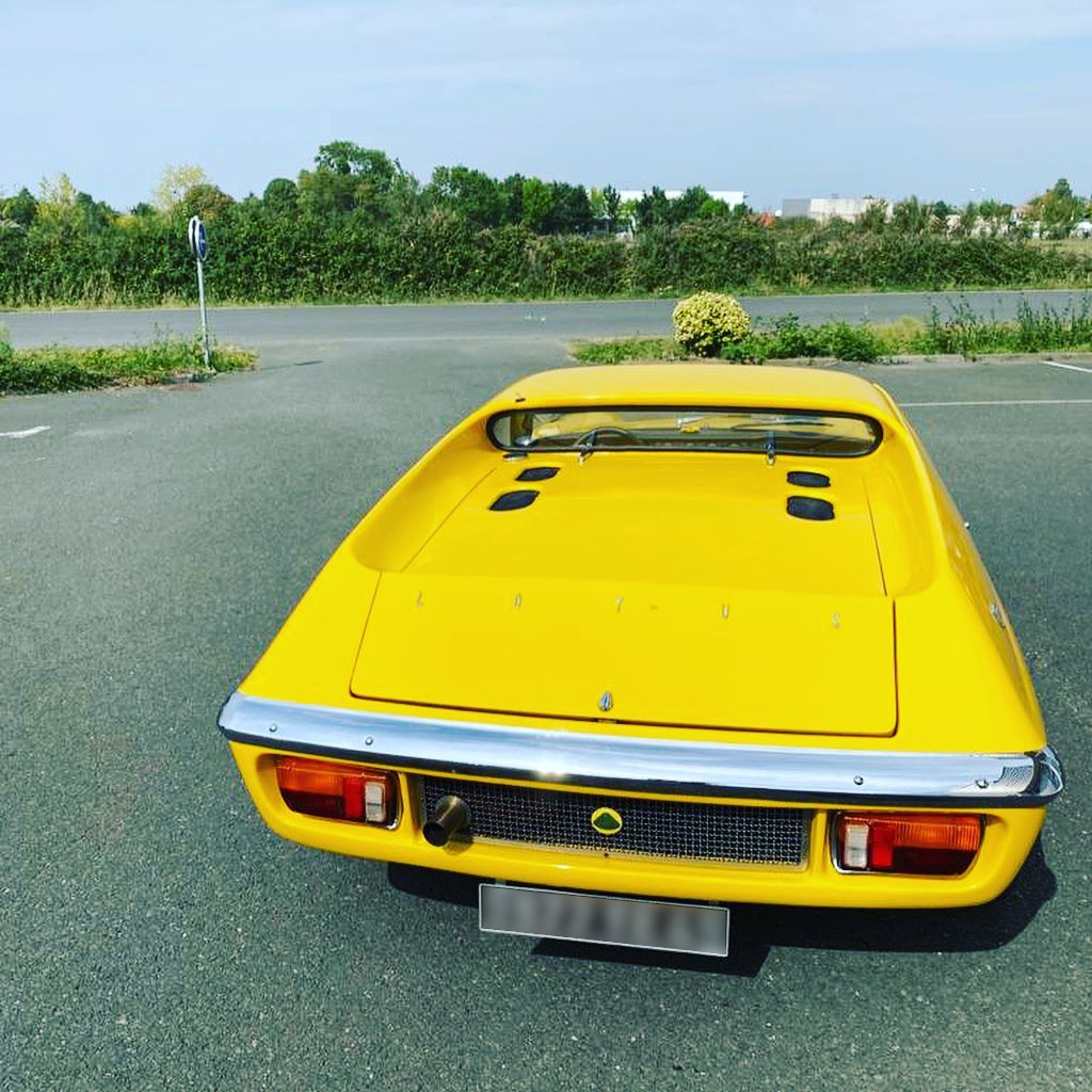 Lotus Europa Vue arrière contrôlée au 