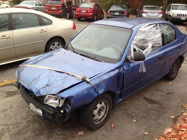 Voiture en mauvais état